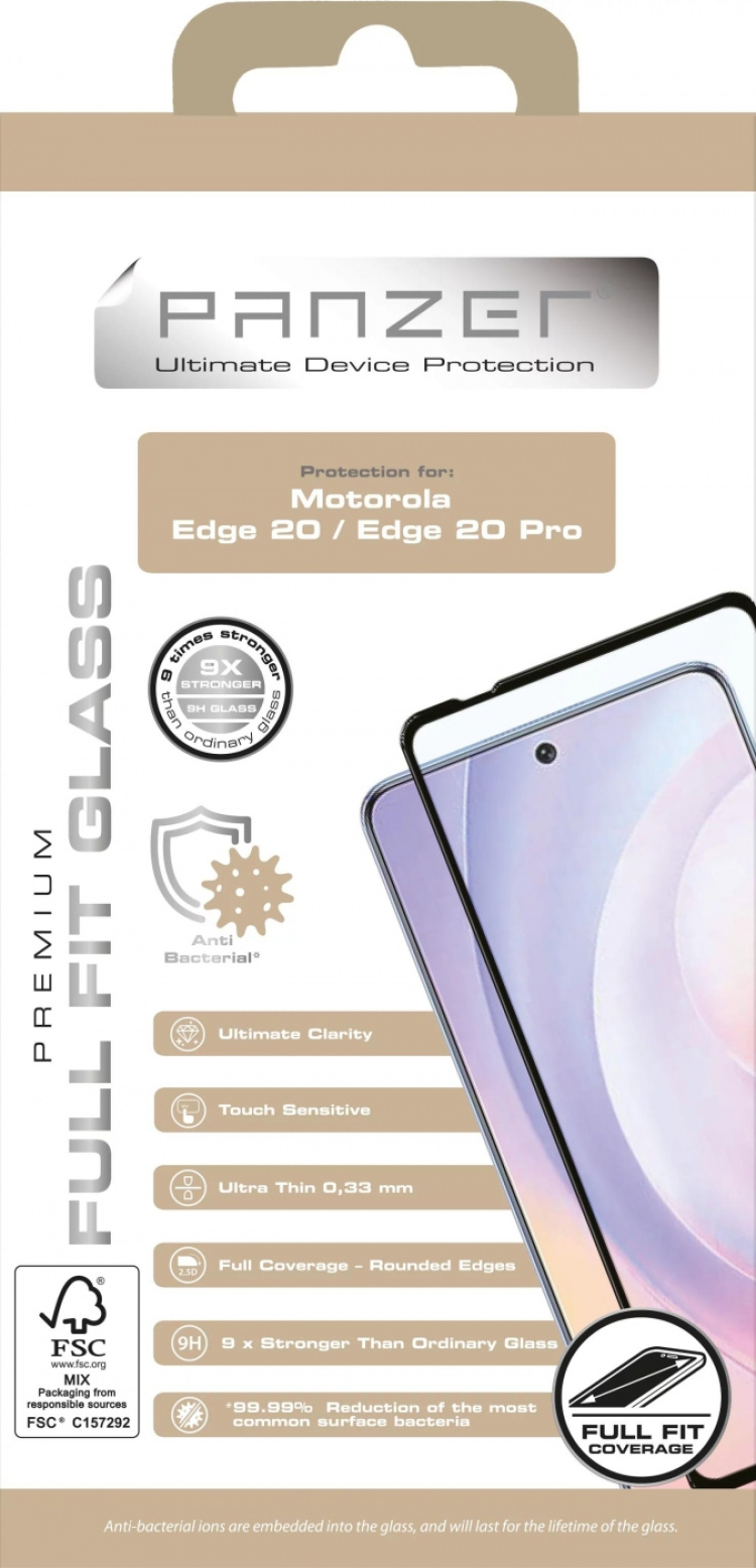 panzer Motorola Edge 20 Full-Fit Glass Black