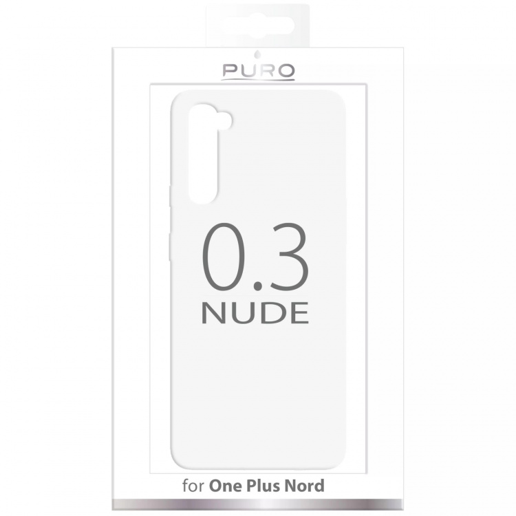Puro OnePlus Nord 0.3 Nude, transparent