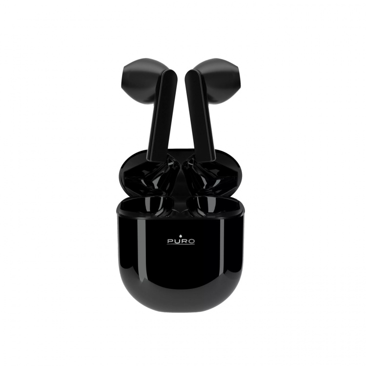 Puro ICON POD 2, Bluetooth-oortelefoon met oplaadbasis, zwart Puro ICON POD 2, Bluetooth-oortelefoon met oplaadbasis, zwart