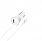 SKROSS USB-billaddare med micro-USB-kabel