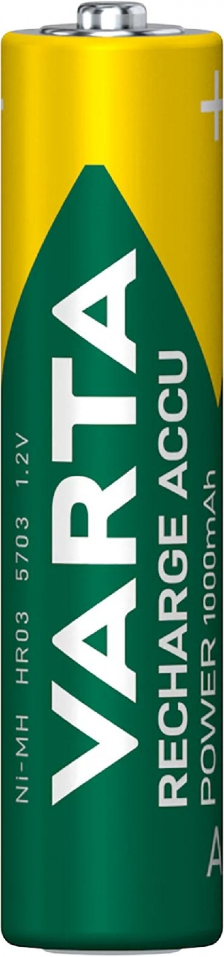 Varta Recharge Charge Accu Power AAA 1000mAh 4 Pack (3+1)
