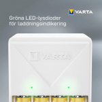 Varta Stekkerlader, inclusief 4x AA 2100 mAh Varta Stekkerlader, inclusief 4x AA 2100 mAh