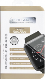 Panzer Apple Watch 38mm Series 1/2/3, Flexibel glas