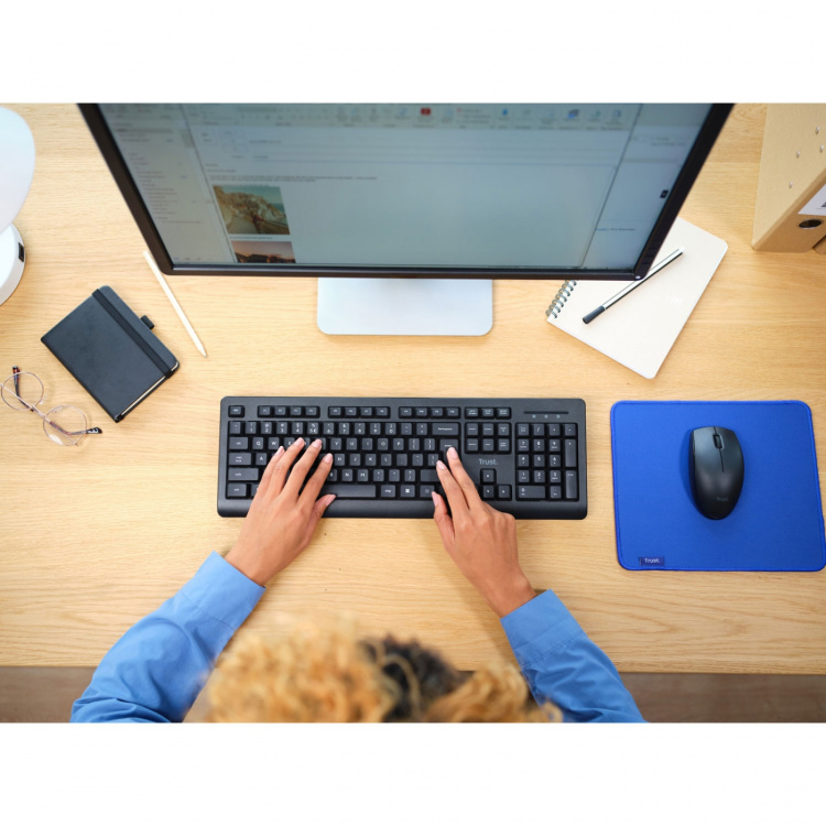Trust Primo Draadloos Toetsenbord en Muis Trust Primo Draadloos Toetsenbord en Muis