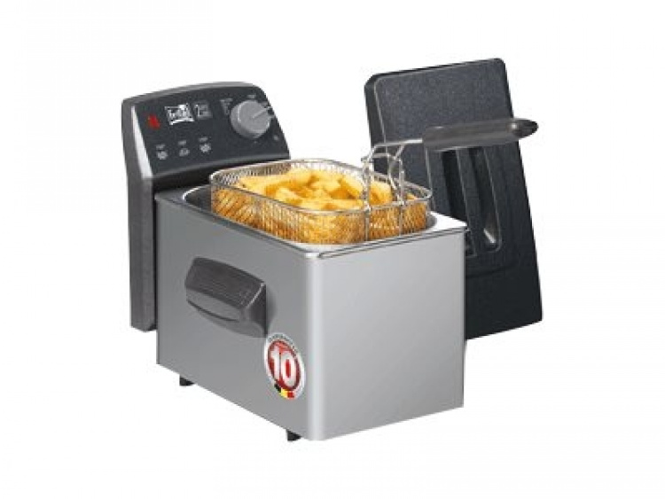 FRITEL TURBO SF Deep fryer 2 liters Anthracite metallic/silver