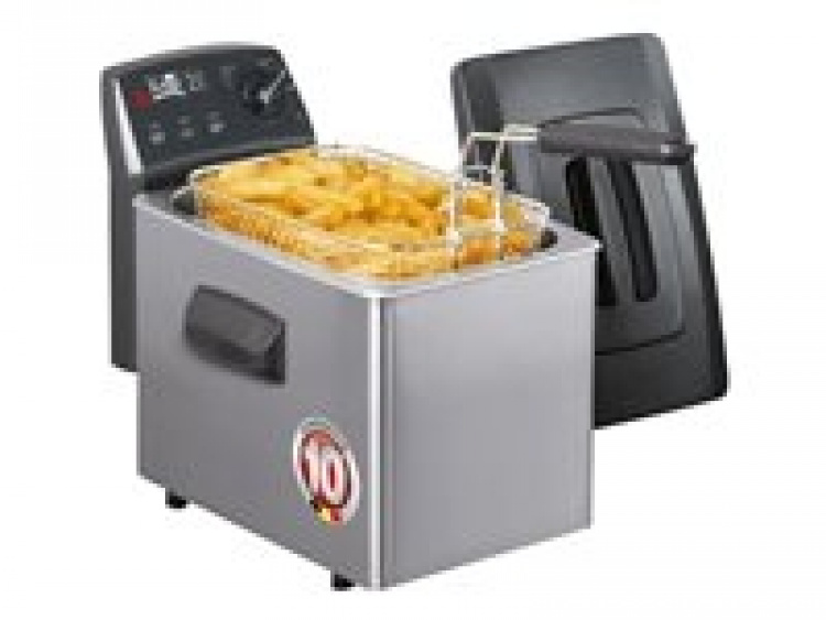 FRITEL TURBO SF Deep Fat Fryer 4 liters Anthracite metallic/silver