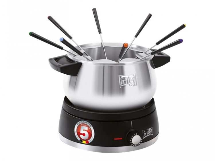 FRITEL Family Fonduegryta 1,5 liter Svart/rostfritt stål