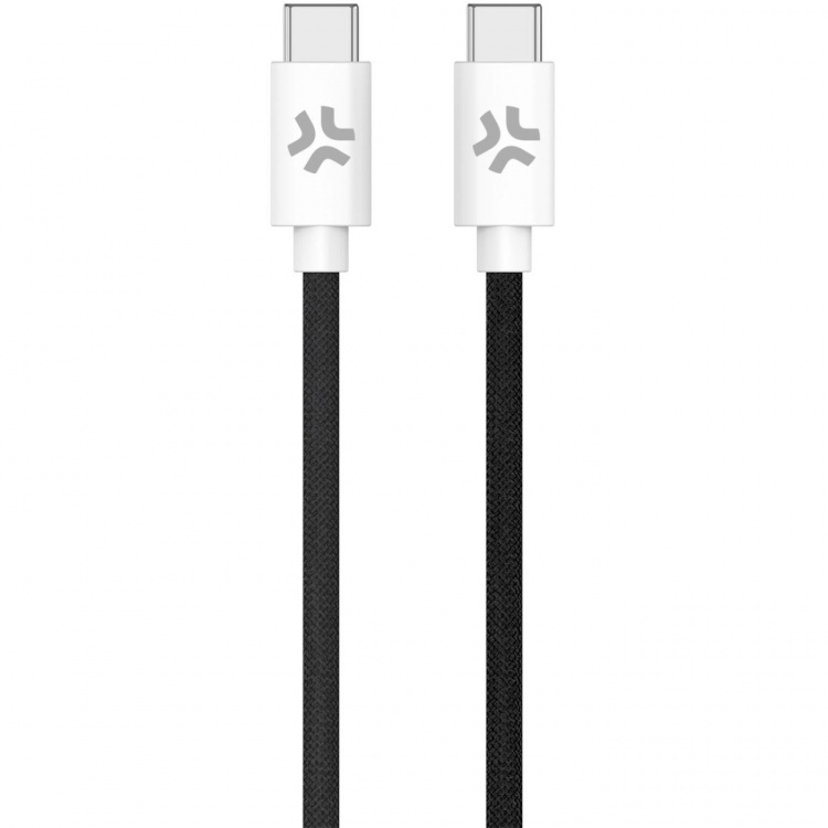 Celly USB-C - USB-C-kabel 60W 1,5 m Svart