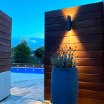 LightsOn Wally Vägglampa Up/Down 2 x5W 2x350lm 3000K LightsOn Wally Vägglampa Up/Down 2 x5W 2x350lm 3000K