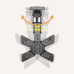 Nedis Gemotoriseerde TV-plafondbeugel | 23 - 65 