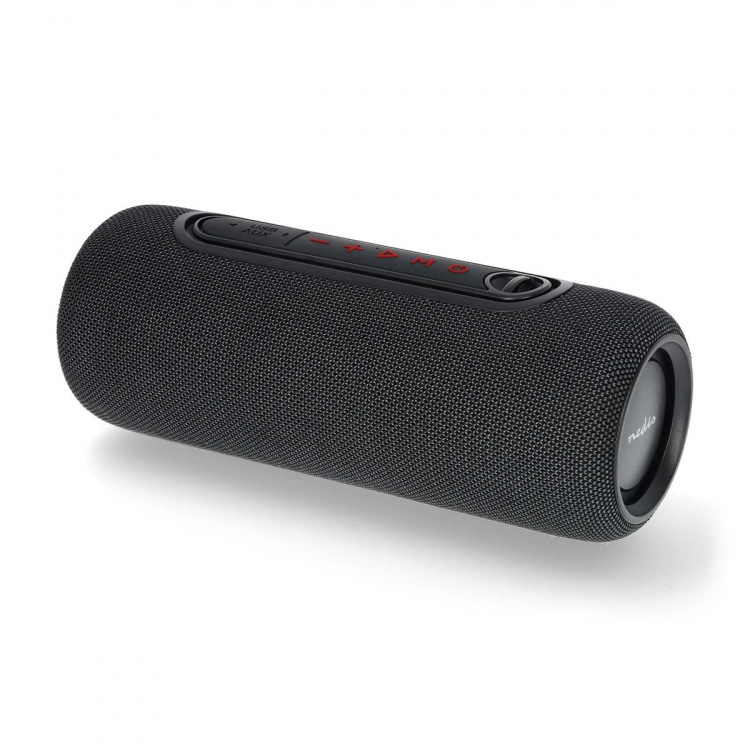 Nedis Bluetooth®-Speaker | Batterij 1 werkingstijd standaard verbruik: 240 min | Handheld Ontwerp | 30 W | Stereo | Ingebouwde microfoon | X5 | Koppelbaar | Zwart