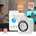 Nedis SmartLife Slimme Stekker | IP44 | Energiemeter | 3680 W | Type F (CEE 7/7) | -25 - 55 °C | Android™ / IOS | Wit | 1 Stuks Nedis SmartLife Slimme Stekker | IP44 | Energiemeter | 3680 W | Type F (CEE 7/7) | -25 - 55 °C | Android™ / IOS | Wit | 1 Stuks