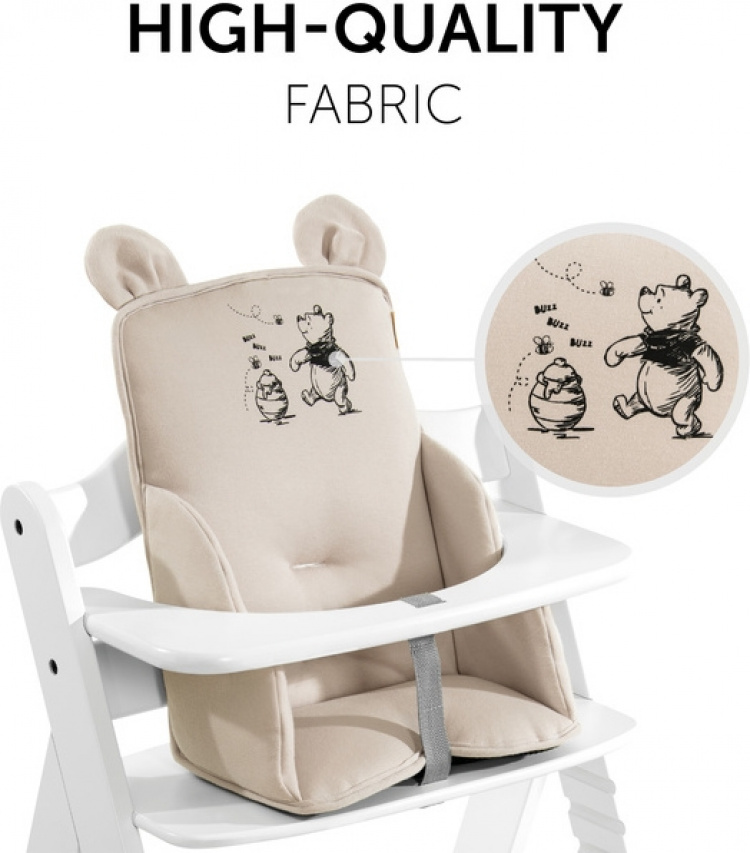 Hauck Alpha Cozy Select Disney barnstolsdyna, Nalle Puh Beige