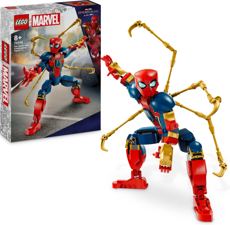 LEGO Super Heroes Marvel 76298 - Byggbar Iron Spider-Man-figur