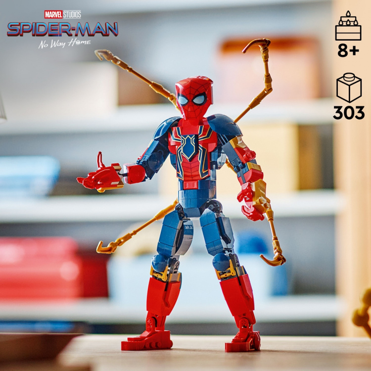LEGO Super Heroes Marvel 76298 - Byggbar Iron Spider-Man-figur