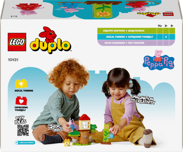 LEGO DUPLO Peppa Pig - Pipsa gris gård och trädkoja