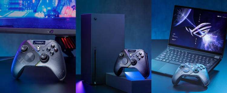 Asus ROG Raikiri Pro trådlös spelkontroll, PC/Xbox