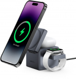 Anker 3-i-1 Cube med MagSafe trådlös laddningsplatta