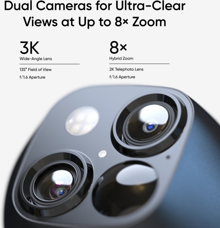 Anker eufy SoloCam S340 övervakningskamera för utomhusbruk Anker eufy SoloCam S340 övervakningskamera för utomhusbruk