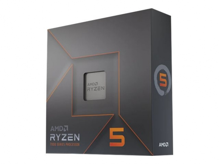 AMD CPU Ryzen 5 7600X 4,7GHz 6 kärnor AM5 (TRAY - med kylare)