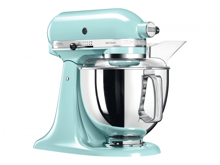 KitchenAid Artisan 5KSM175PSEIC Köksmaskin 4,8 liter Isblå
