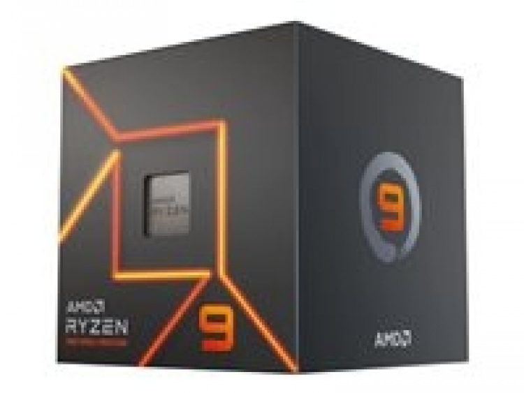 AMD CPU Ryzen 9 7900 3,7 GHz 12-kärnig AM5 (PIB - med kylare) AMD CPU Ryzen 9 7900 3,7 GHz 12-kärnig AM5 (PIB - med kylare)