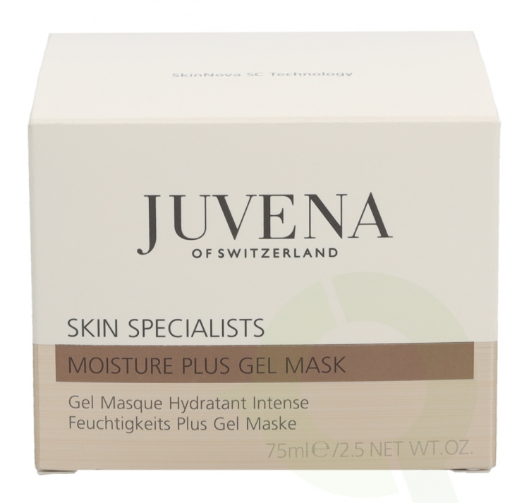Juvena Skin Specialists Moisture Plus Gel Mask 75 ml Hydratant Intense