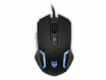 Liocat MX 357C - Gamingmuis met LED-verlichting, zwart Liocat MX 357C - Gamingmuis met LED-verlichting, zwart
