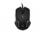Liocat MX 357C - Gamingmuis met LED-verlichting, zwart Liocat MX 357C - Gamingmuis met LED-verlichting, zwart