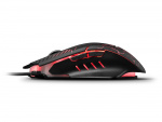 Liocat MX 557C - Gamingmuis met LED-verlichting, zwart Liocat MX 557C - Gamingmuis met LED-verlichting, zwart
