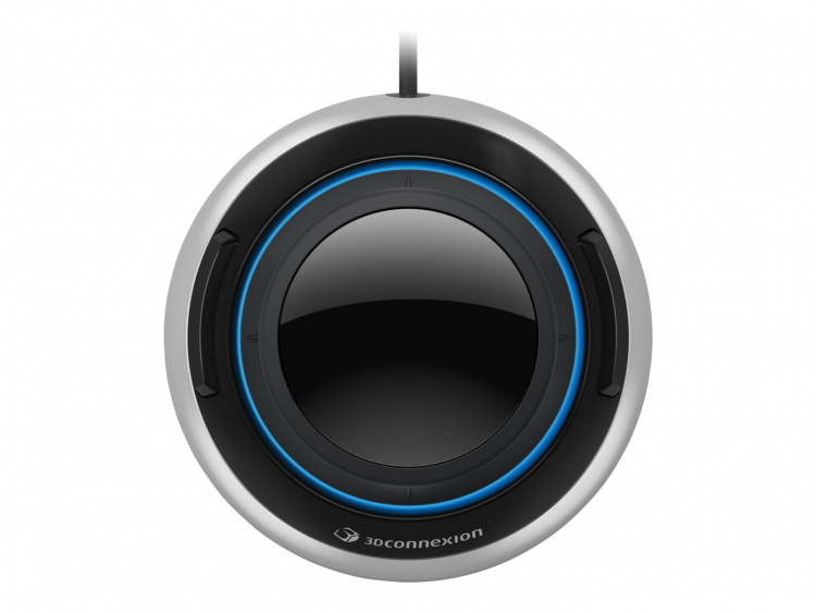 3Dconnexion SpaceMouse Compact Kabel Svart Silver