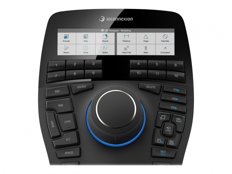 3Dconnexion SpaceMouse Enterprise-kabel Svart