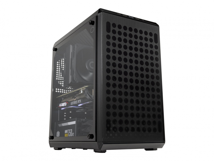 Cooler Master Q300L V2 Tower Micro-ATX Ingen strömförsörjning Svart
