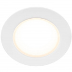 Llitt Doris 230V Dimbar downlight spotlight 3000K 400lm IP65 Vit