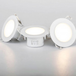 Llitt Doris 230V Dimbar downlight spotlight 3000K 400lm IP65 Vit