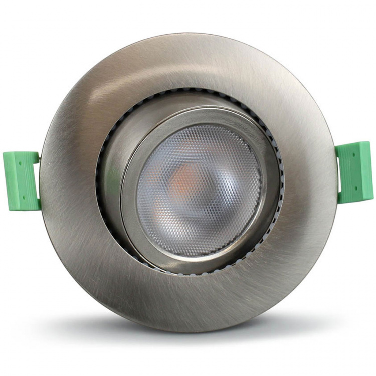 Llitt Ellen Infälld downlight Dim-to-Warm 520lm IP65 1-pack Borstad stål