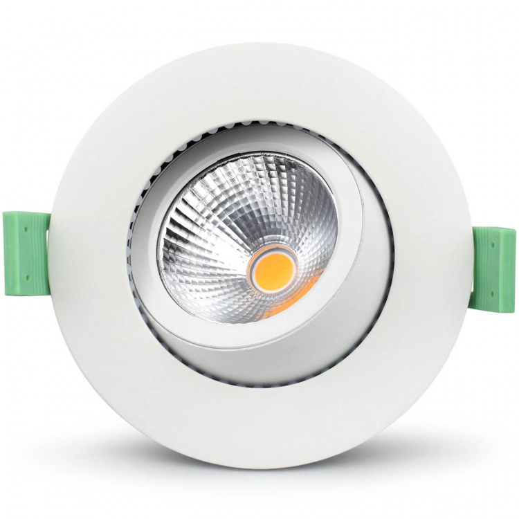 Llitt Lisa Dimbar Infälld downlight 3000K 600lm IP65 3-pack Vit