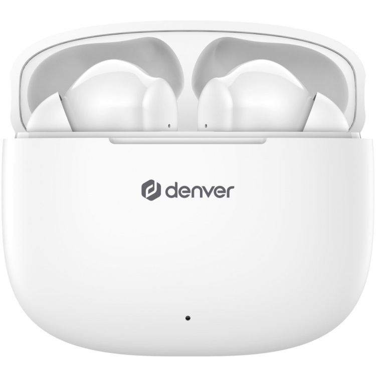 Denver TWE-48W True wireless Bluetooth hörlur med laddetui