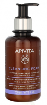 Apivita Face & Eye Foam Cleanser 200 ml