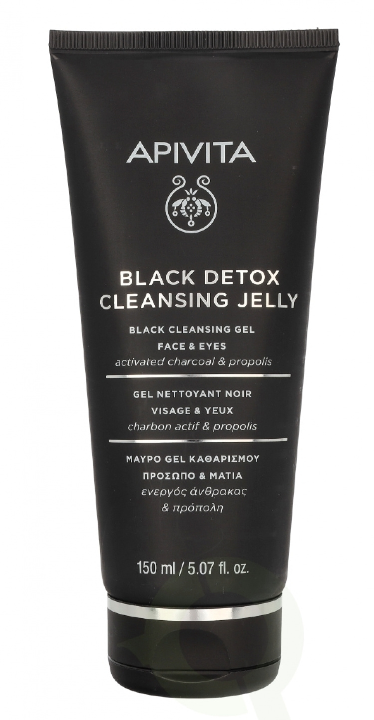 Apivita Black Cleansing Gel 150 ml