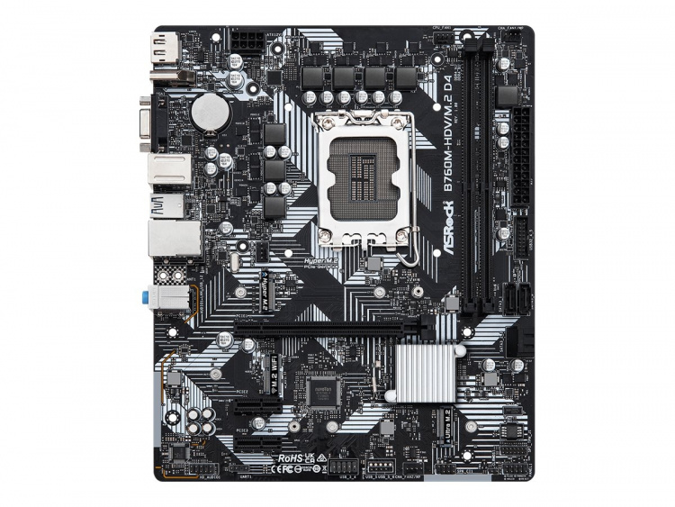 ASRock B760M-HDV/M.2 D4 Micro-ATX LGA1700 Intel B760