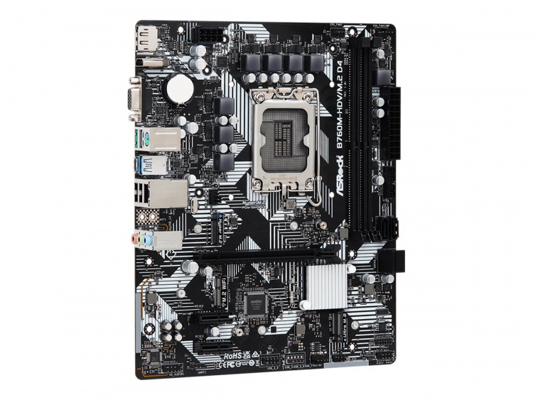 ASRock B760M-HDV/M.2 D4 Micro-ATX LGA1700 Intel B760