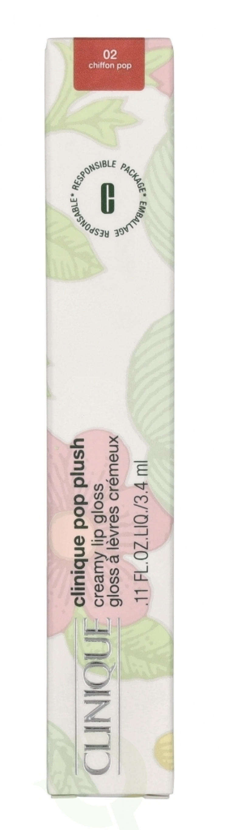 Clinique Pop Plush Creamy Lip Gloss 3.4 ml #02 Chiffon Pop