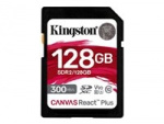 Kingston Canvas React Plus SDXC UHS-II Memory Card 128GB 300MB/s Kingston Canvas React Plus SDXC UHS-II Memory Card 128GB 300MB/s