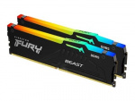Kingston Fury Beast RGB KF556C36BBEAK2-32 32GB (16GB x2) DDR5 5600MT/s Non ECC DIMM