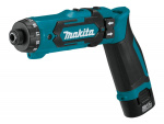 Makita DF012DSE Drill/driver 2 batteries included 1/4 hex socket