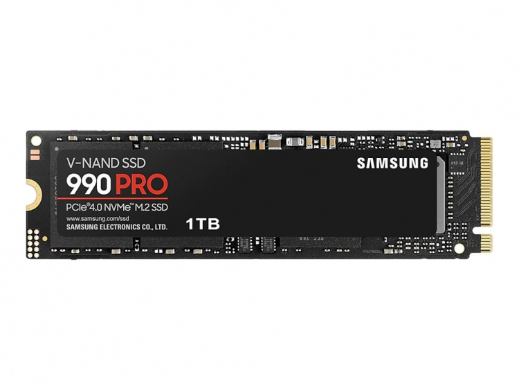 Samsung 990 PRO Solid state-drive MZ-V9P1T0BW 1TB M.2 PCI Express 4.0 x4 (NVMe)