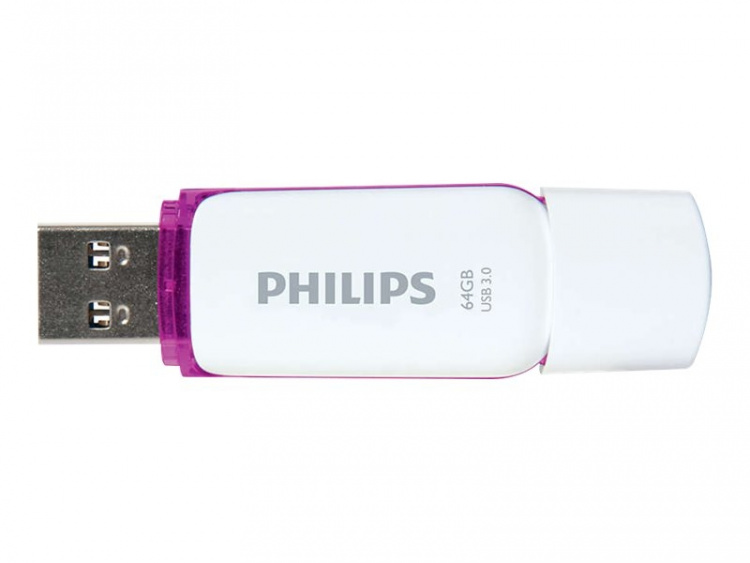 Philips FM64FD75B Snow edition 3.0 64GB USB 3.0 Purple White
