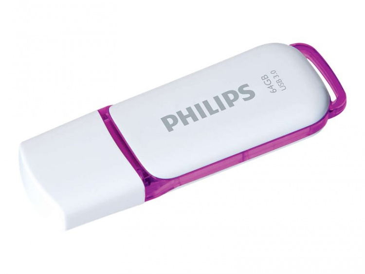 Philips FM64FD75B Snow edition 3.0 64GB USB 3.0 Purple White