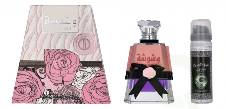 Lattafa Washwashah Giftset 150 ml Edp Spray 100ml/Deodorant Spray 50ml